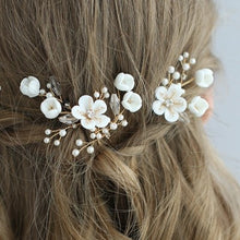 Load image into Gallery viewer, Camellia Comb/Hair Pins