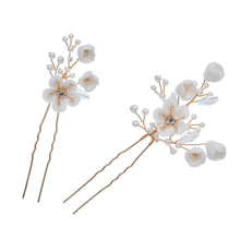 Load image into Gallery viewer, Camellia Comb/Hair Pins