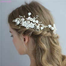 Load image into Gallery viewer, Camellia Comb/Hair Pins
