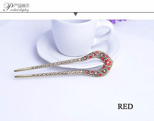 Pansy Hair Pin